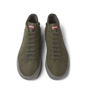 Camper Peu Touring Green textile ankle boots for women נעלי קמפר נשים