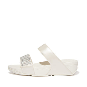 Fit-Flop Lulu Slide Hotfix Egret פיט פלופ כפכפי נשים