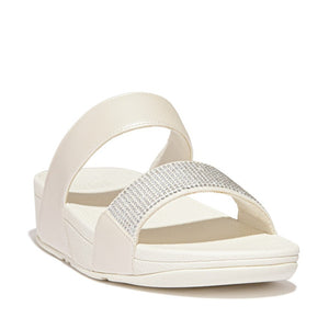 Fit-Flop Lulu Slide Hotfix Egret פיט פלופ כפכפי נשים