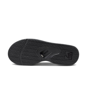 Reef Fanning All Black כפכפי גברים ריף שחור