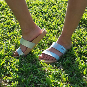 כפכפי ילדים ריף כסף Reef KIDS CUSHION BOUNCE VISTA SILVER