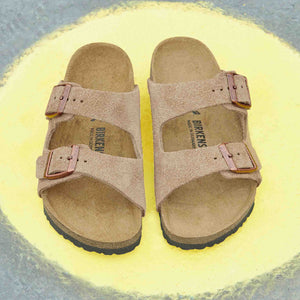 Birkenstock Arizona Kids BS Taupe בירקנשטוק כפכפי ילדים אריזונה טיופ