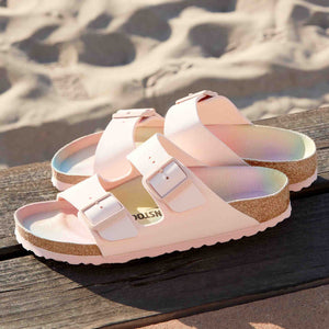Birkenstock Arizona BS Light Rose Vegan בירקנשטוק כפכפי נשים טבעוני