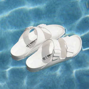 בירקנשטוק כפכפים לגברים לבן Birkenstock Arizona EVA White