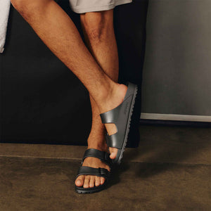 בירקנשטוק כפכפי גברים אפור Birkenstock Arizona EVA Anthracite