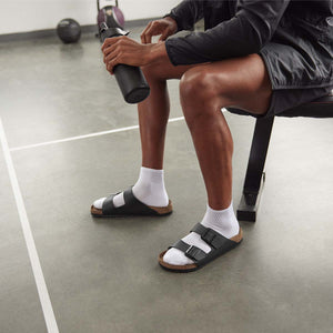 Birkenstock Arizona Birko-Flor Black בירקנשטוק כפכפי גברים אריזונה