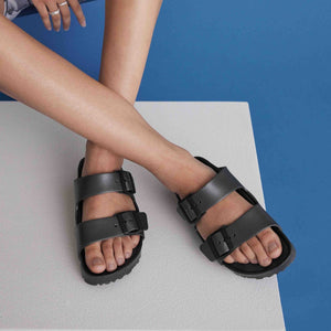 בירקנשטוק נשים אריזונה אפור Birkenstock Arizona Eva Metallic