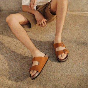 Birkenstock Arizona Mink כפכפי גברים בירקנשטוק