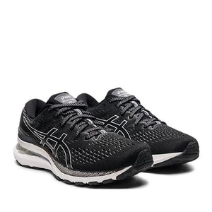 Asics Gel Kayano 28 Women Black White ג`ל קיאנו 28 נשים אסיקס