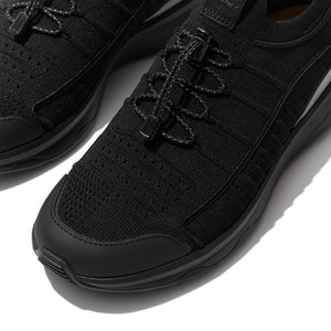 Fit-Flop Vitamin FF Metal-Pop Knit Black Silver סניקרס פיט פלופ נעלי נשים