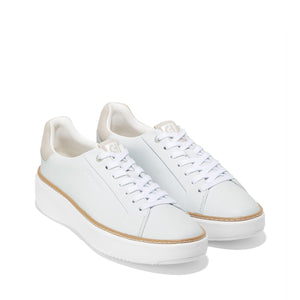 Cole Haan Grandpro Cloudfeel Topspin Sneaker White Dove סניקרס קול האן לנשים