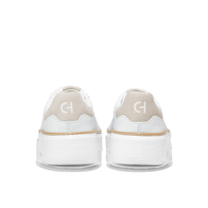 Cole Haan Grandpro Cloudfeel Topspin Sneaker White Dove סניקרס קול האן לנשים