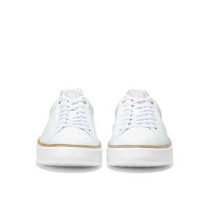 Cole Haan Grandpro Cloudfeel Topspin Sneaker White Dove סניקרס קול האן לנשים