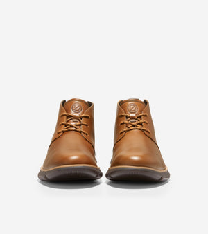 Cole Haan מגפי גברים קול האן Zerogrand Chukka Wp Ch British Tan