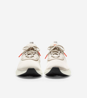 Zerogrand Changepace Lace Up Sneaker Dove Ivory Black Yellow