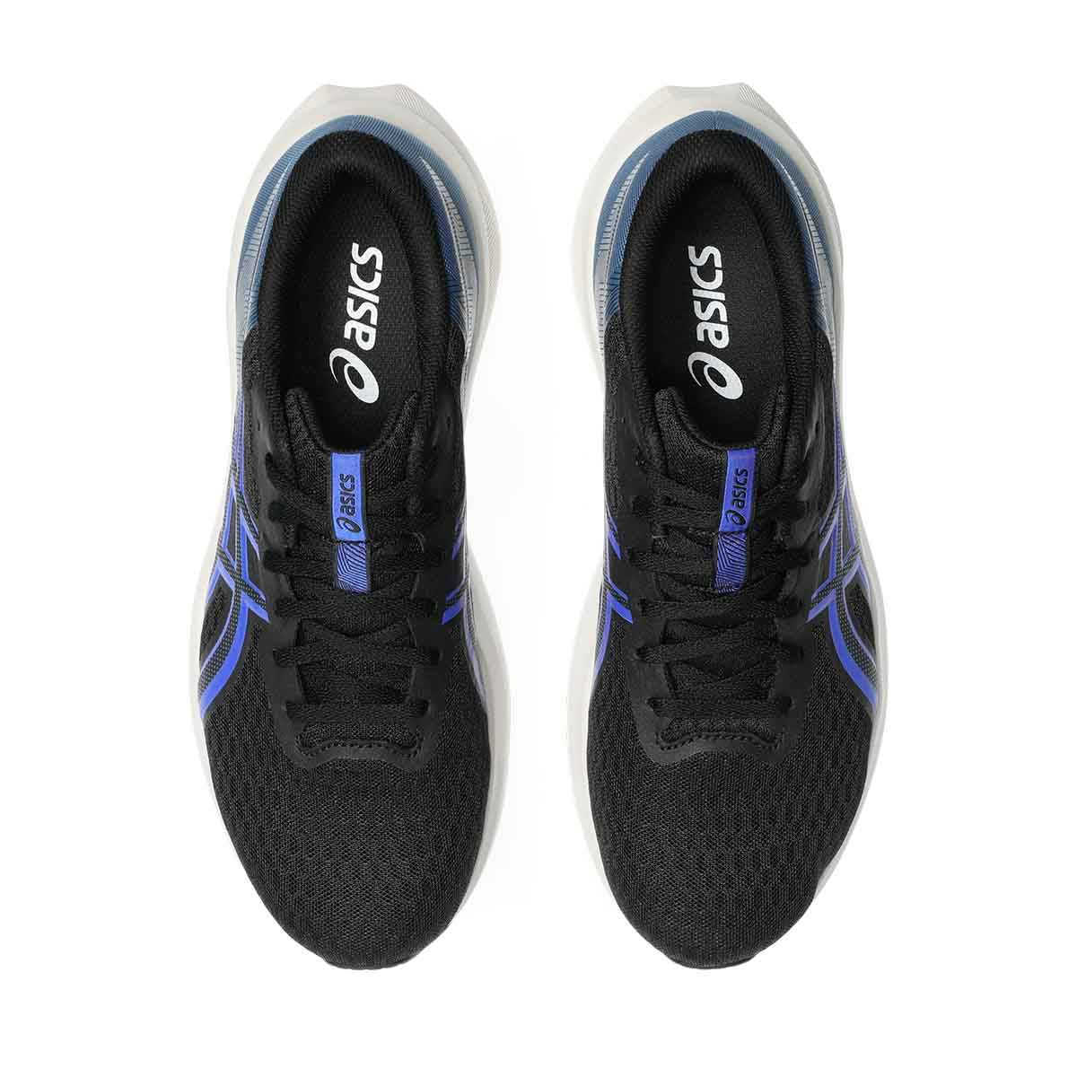 Asics Patriot 14 Men Black Neon Blue נעלי ריצה פטריוט 14 לגברים