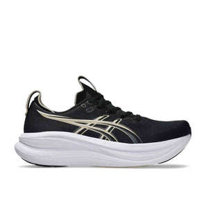 Asics Gel Nimbus 28 Men Black Feather Grey נעלי ריצה ג`ל נימבוס 28 לגברים
