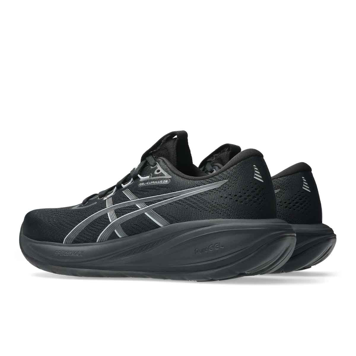 Asics Gel Cumulus 28 Men Black Carrier Grey נעלי ריצה ג`ל קומולוס 28 לגברים