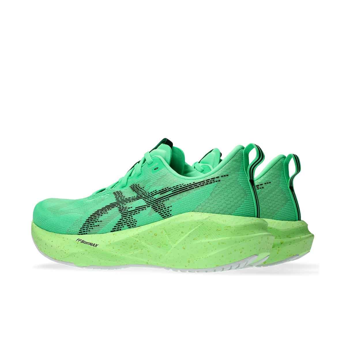 Asics Novablast 5 Ekiden Men Vital Green Black נעלי ריצה נובה בלאסט 5 לגברים