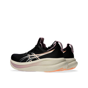 Asics Gel Nimbus 28 Women Black Taro Purple נעלי ריצה ג'ל נימבוס 28 לנשים