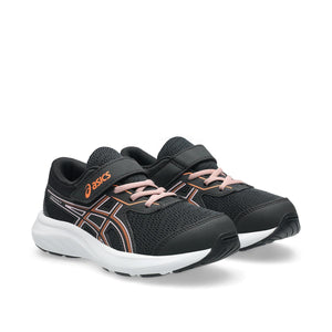 Asics Gel Contend 9 PS Black Sun Peach נעלי ריצה לילדים אסיקס