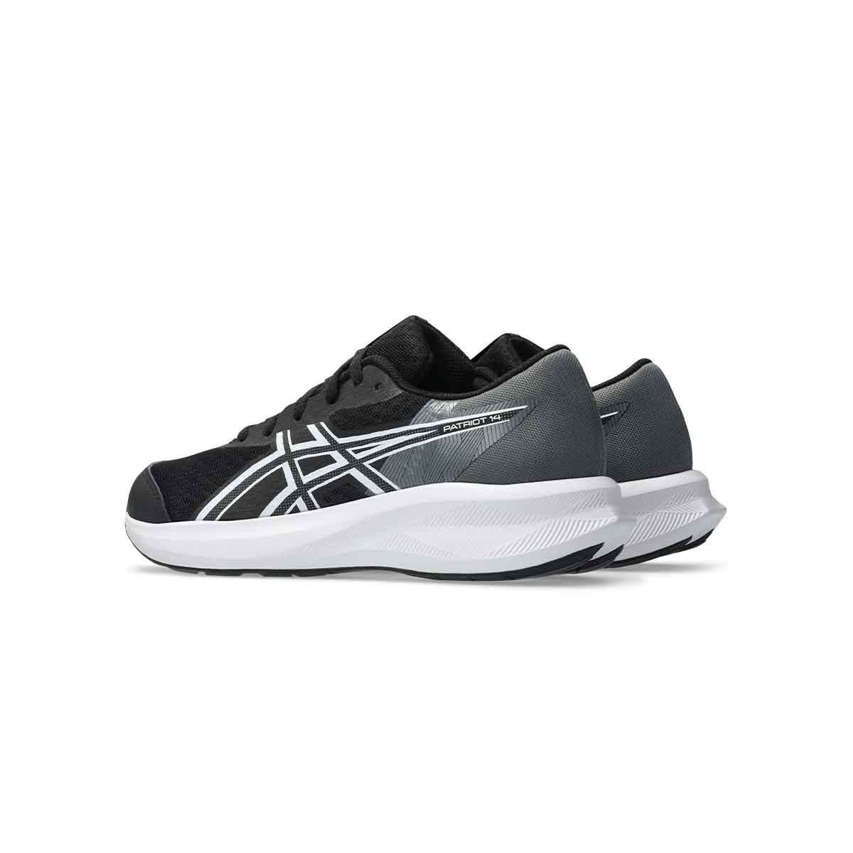 Asics Patriot 14 GS Kids Black White נעלי ריצה פטריוט 14 לילדים