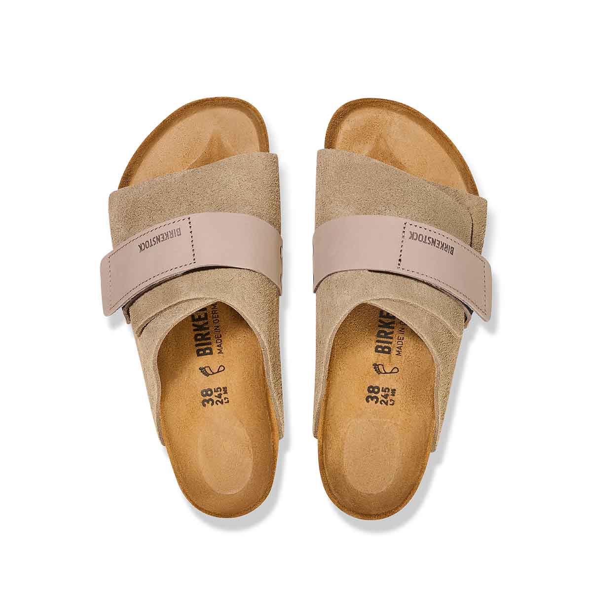 Birkenstock Kyoto Taupe כפכפי בירקנשטוק לגברים קיוטו טיופ