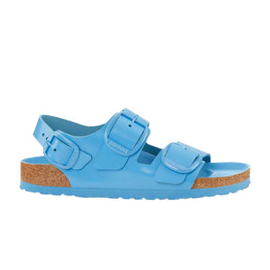 Birkenstock Milano Big Buckle High Shine Sky Blue סנדלי בירקנשטוק מילאנו לנשים