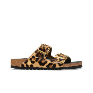 Birkenstock Arizona Fur Classic Leo כפכפי בירקנשטוק אריזונה מנומר לנשים