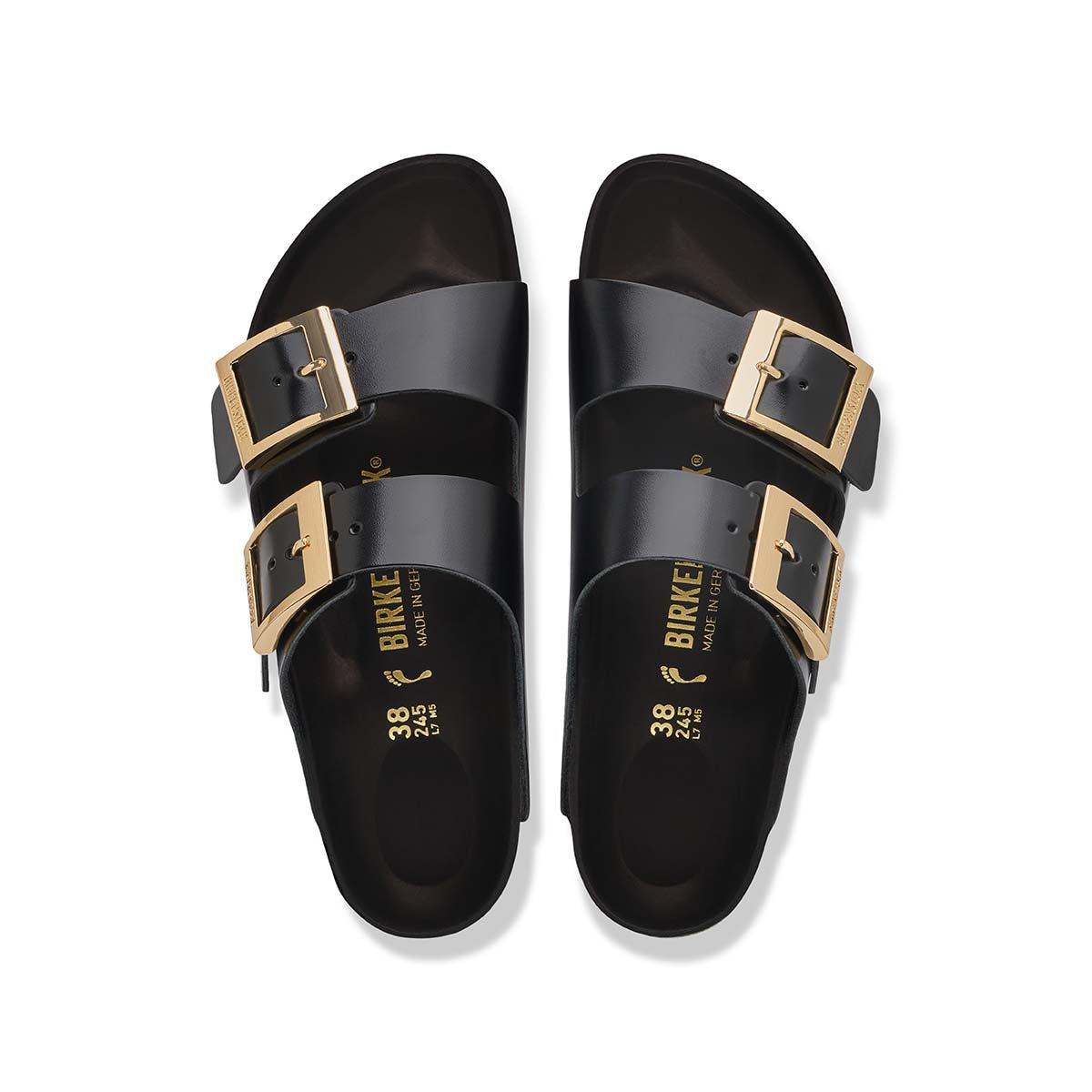 Birkenstock Arizona DB Amalfi Black כפכפי בירקנשטוק אריזונה לנשים