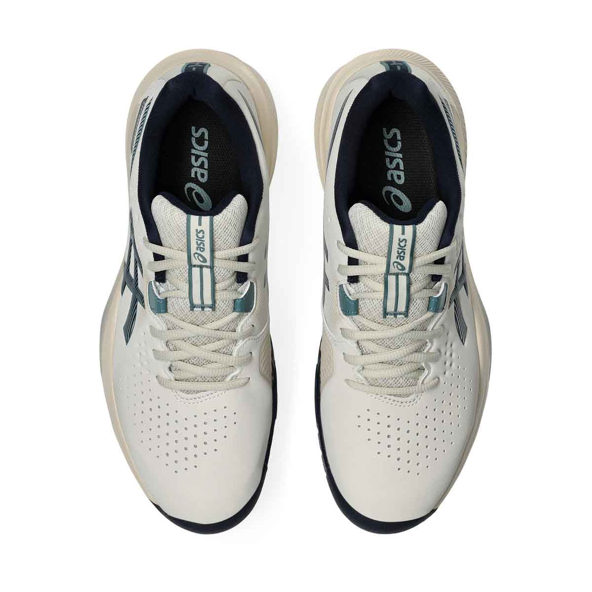 Asics Gel Challenger 15 Men Oatmeal Midnight  נעלי טניס ג`ל צאלנגר 15 לגברים