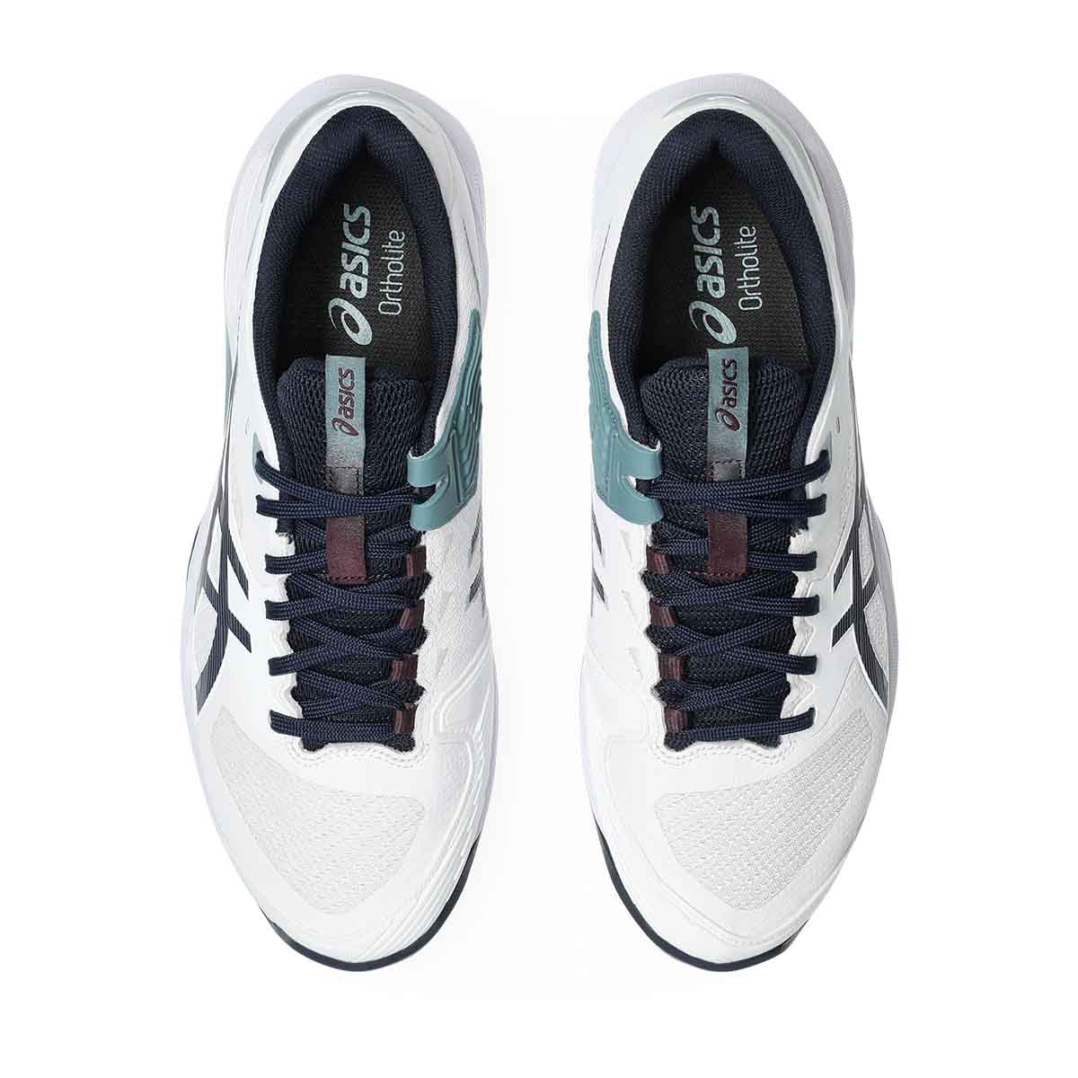 Asics Solution Speed FF 4 Men White Midnight נעלי טניס סולושיין ספיד 4 לגברים