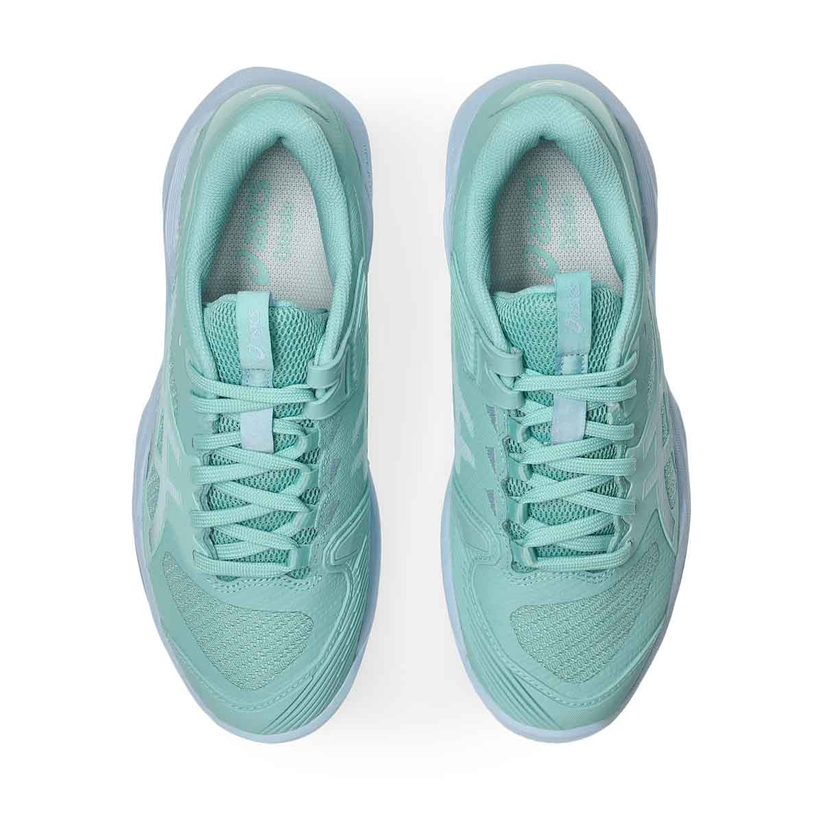 Asics Solution Speed FF 4 Women Oasis Green Light Blue נעלי טניס סולושיין ספיד 4 לנשים