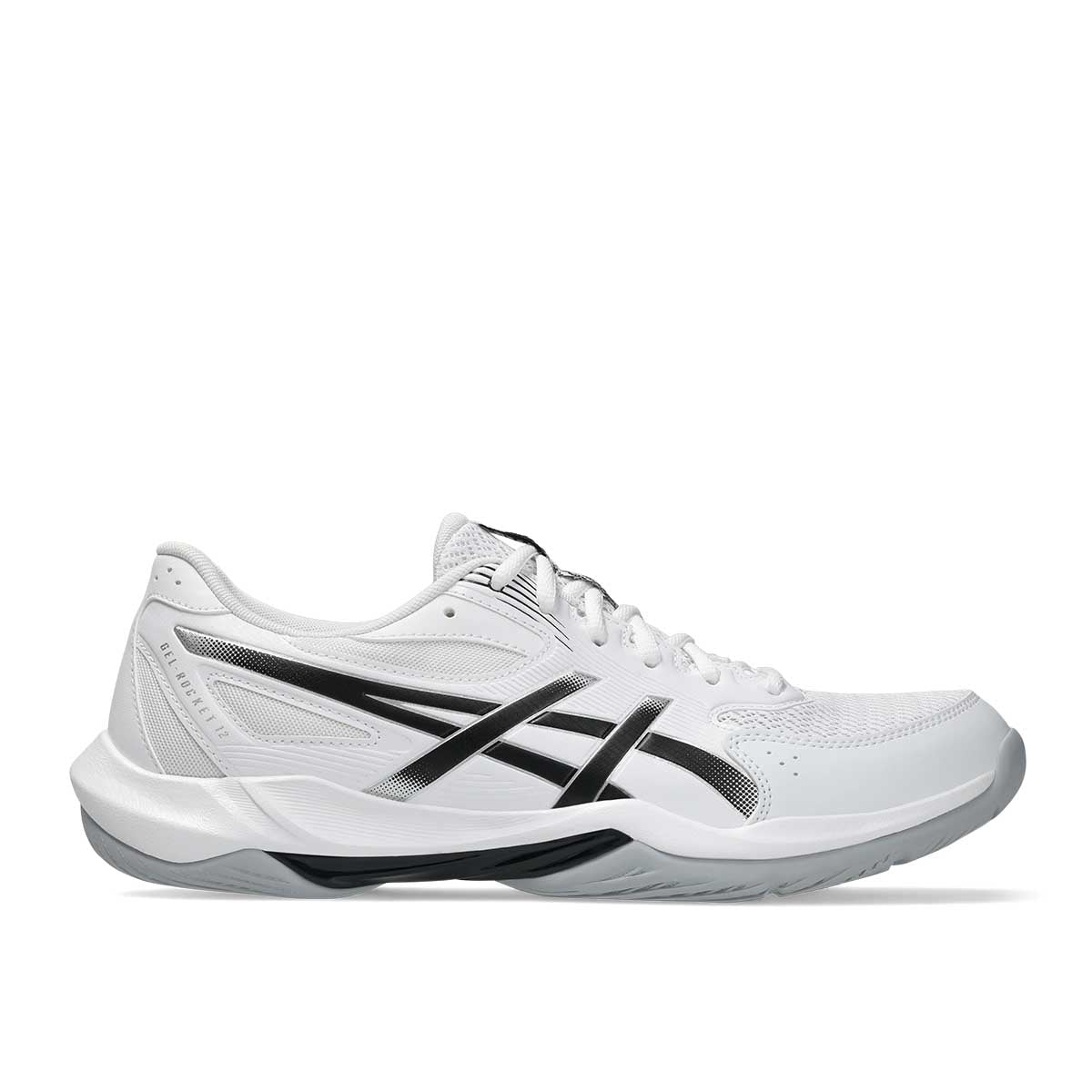 Asics Gel Rocket 12 Men White Black נעלי כדורעף ג`ל רוקט 12 לגברים