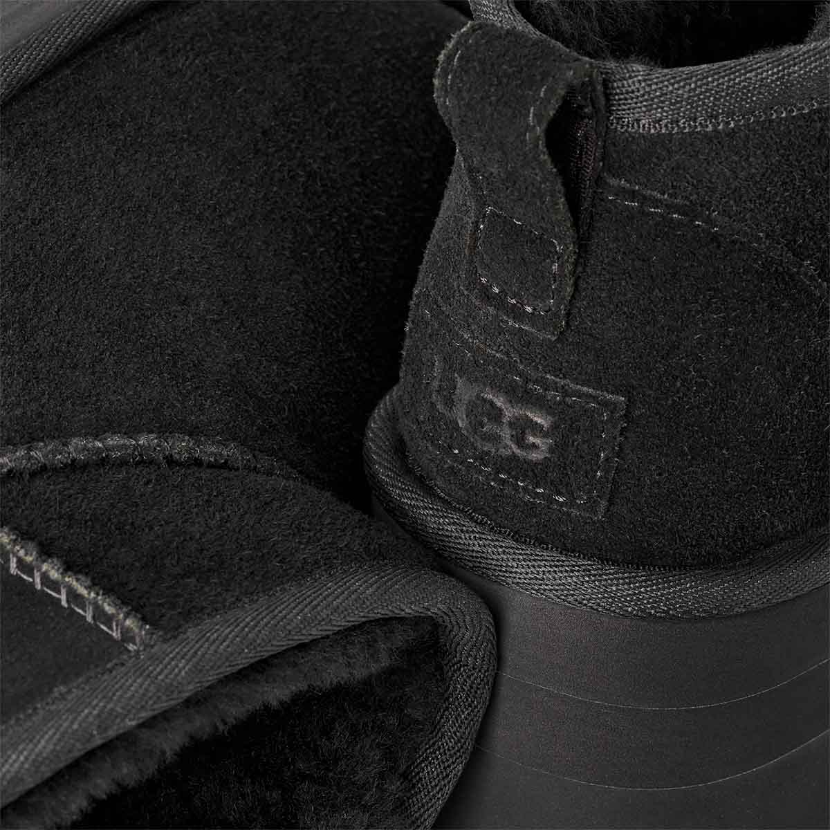 UGG Classic Ultra Mini Platform Black מגפי נשים אולטרה מיני פלטפורם