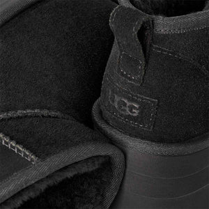 UGG Classic Ultra Mini Platform Black מגפי נשים אולטרה מיני פלטפורם