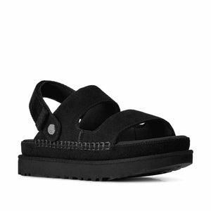 UGG Goldenstar Glide Black סנדלי גולדנסטאר גלייד שחור לנשים