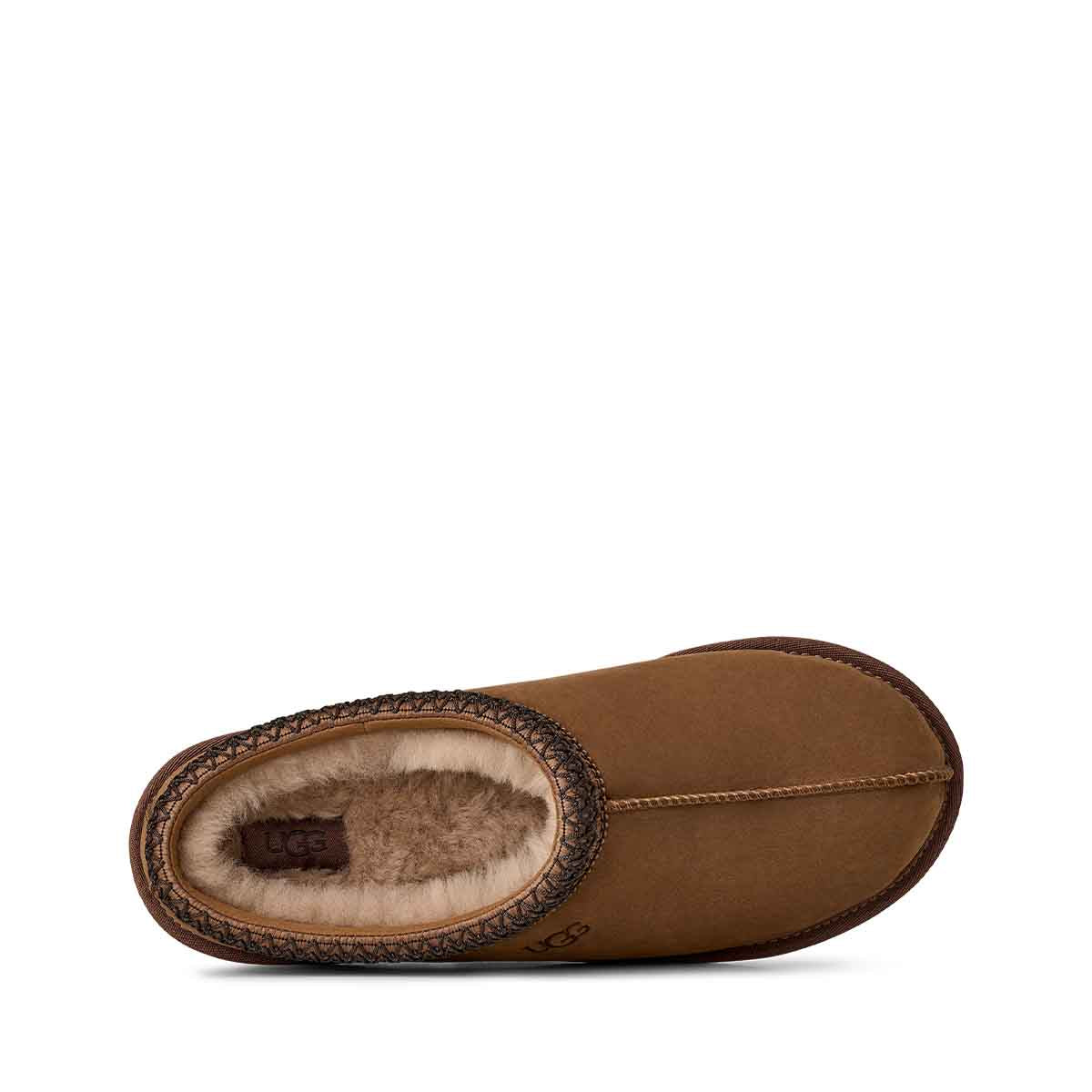 UGG Tasman II Nubuck Dark Chestnut כפכפי טזמן לגברים