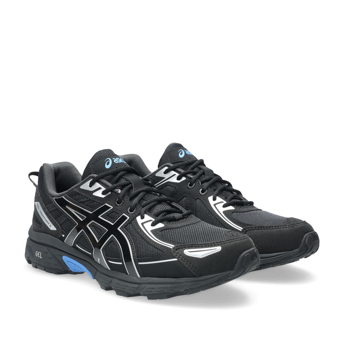 Asics Gel-Venture 6 Black Blue Coast סניקרס אסיקס יוניסקס