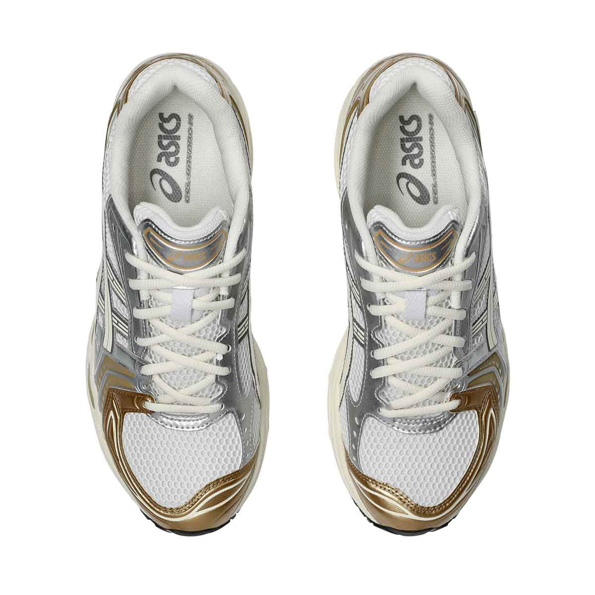 Asics Gel Kayano 14 Unisex White Cream סניקרס ג'ל קיאנו 14 יוניסקס