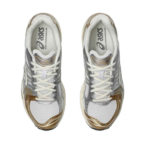Asics Gel Kayano 14 Unisex White Cream סניקרס ג'ל קיאנו 14 יוניסקס