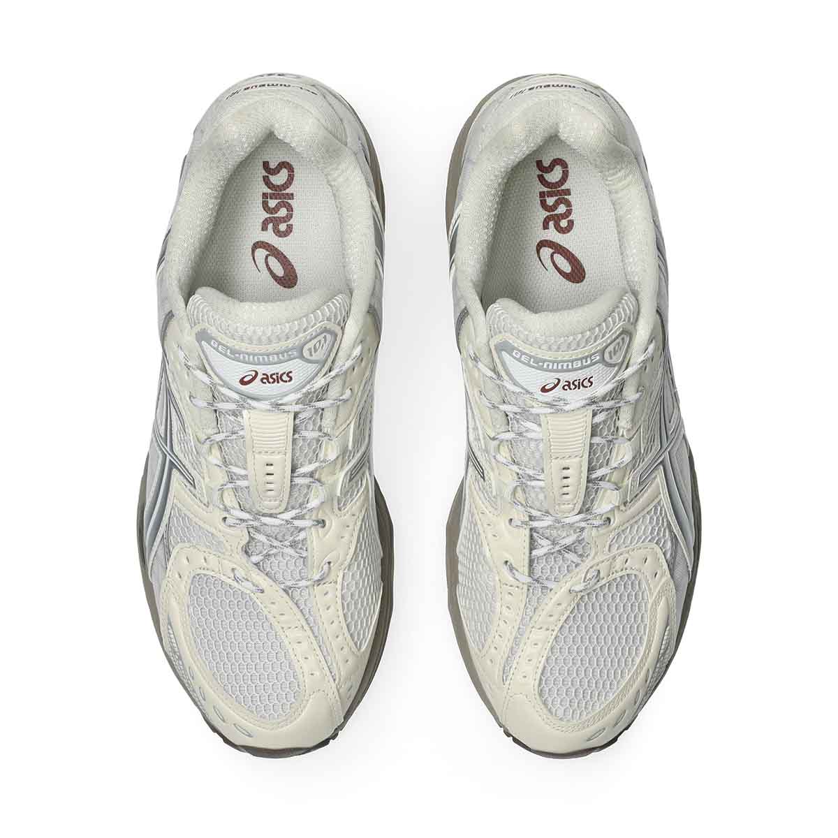 Asics Gel Nimbus 10.1 Unisex Cream Pure Silver סניקרס ג'ל נימבוס 10.1 יוניסקס