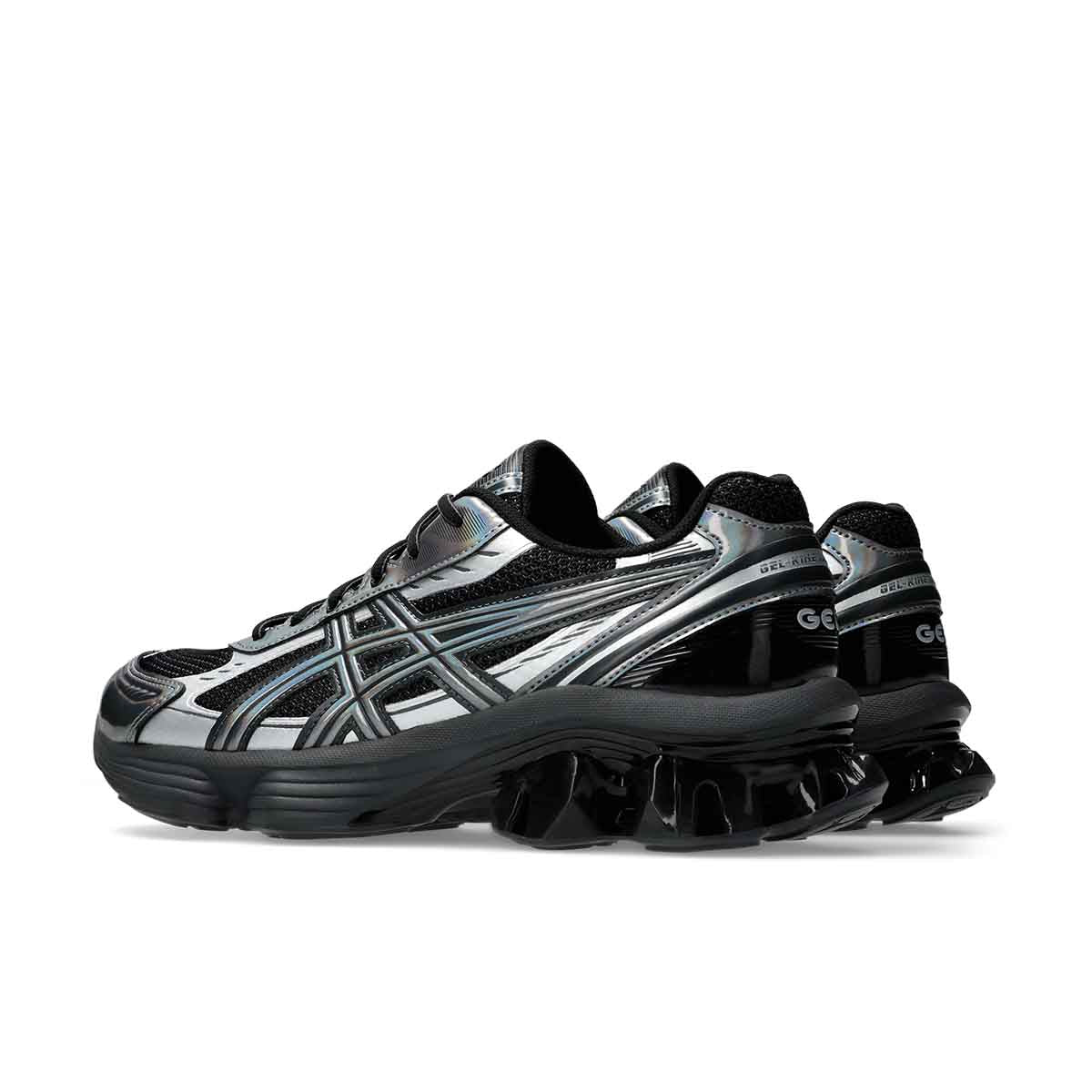Asics Gel Kinetic Fluent Unisex Black Graphite Grey סניקרס אסיקס יוניסקס