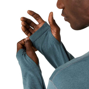 Asics Road Seamless LS Top Men Foggy Teal חולצת ריצה ארוכה לגברים
