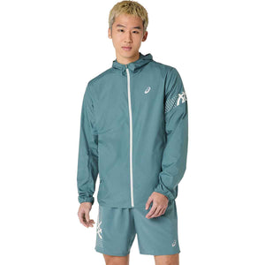 Asics Icon Jacket Men Foggy Teal ג'קט ריצה לגברים