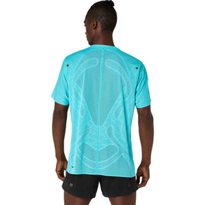 Asics Metarun SS Top Men Energy Aqua חולצת ריצה לגברים