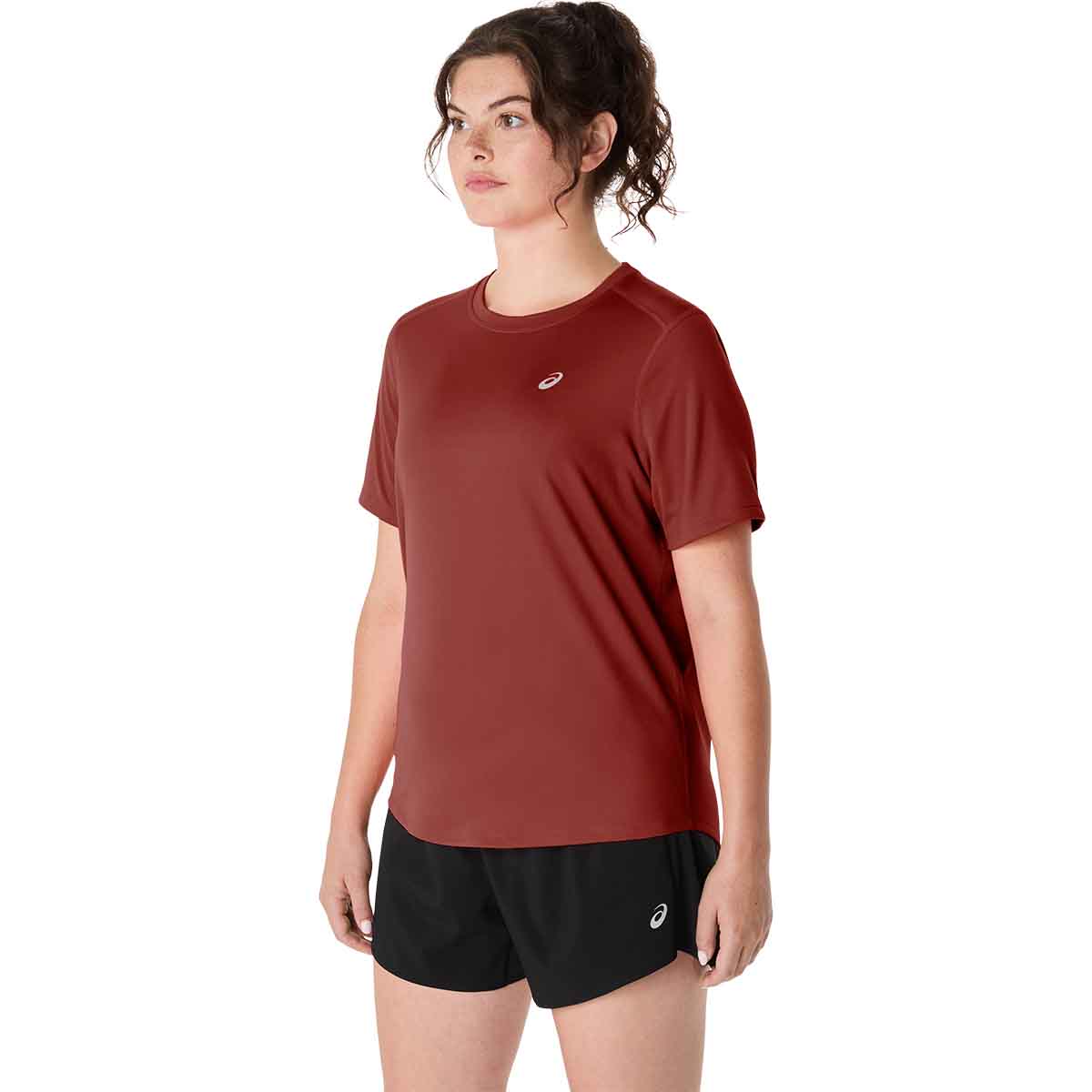 Asics Core SS Top Women Singed Red חולצת ריצה לנשים