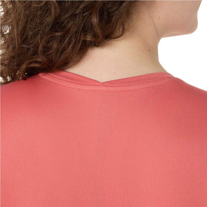 Asics Core SS Top Women Dark Pink Clay חולצת ריצה לנשים