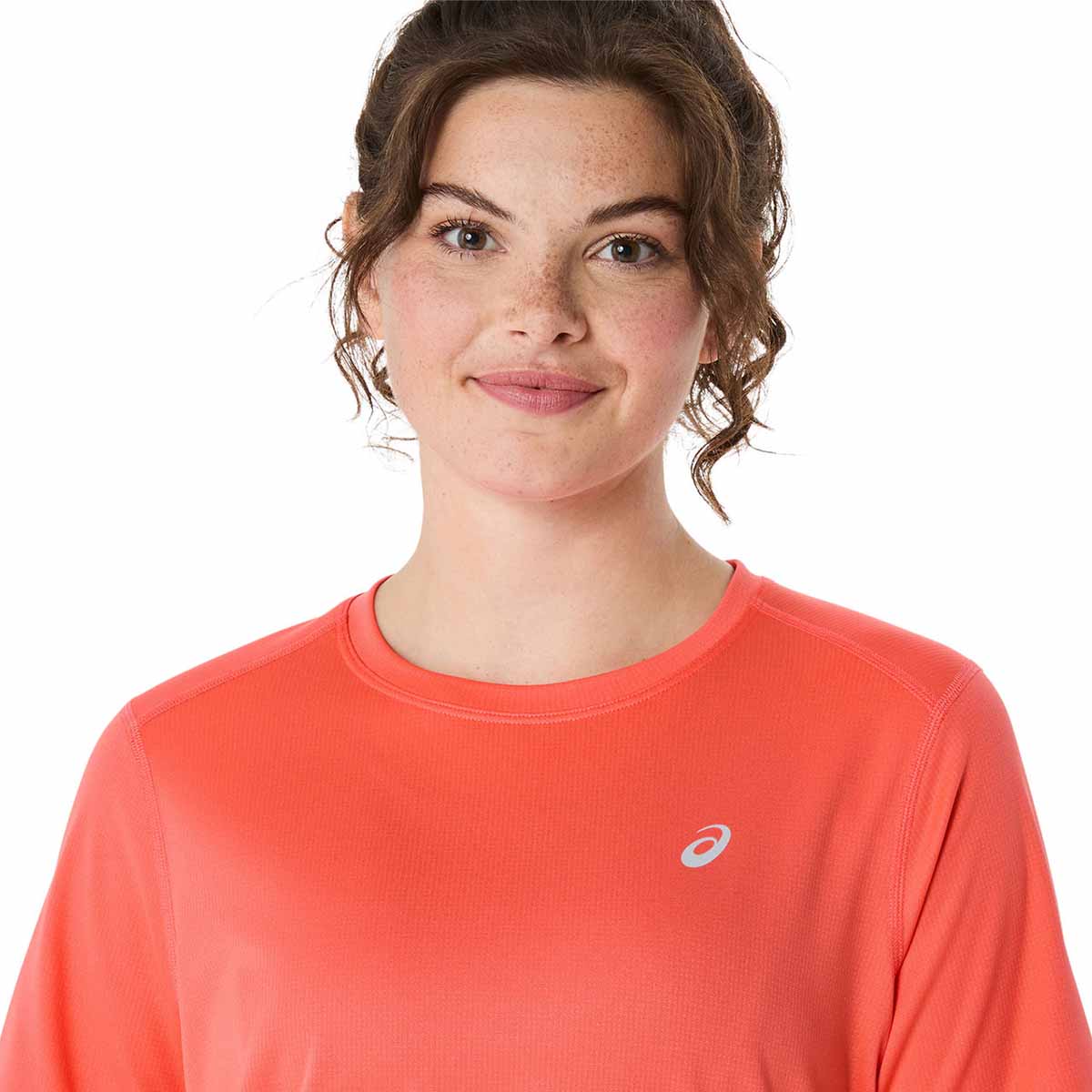 Asics Core SS Top Women Sun Coral חולצת ריצה לנשים