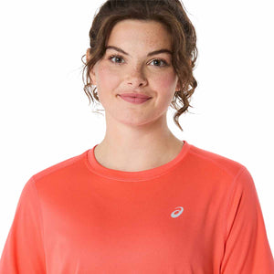 Asics Core SS Top Women Sun Coral חולצת ריצה לנשים